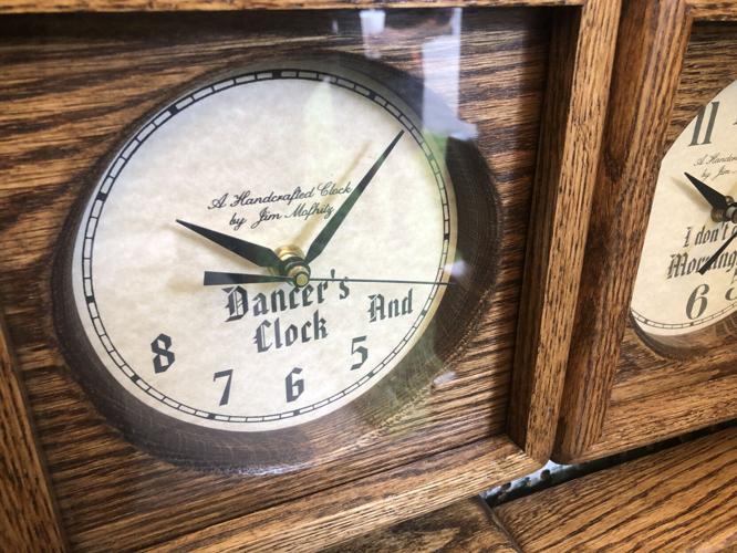 Dancer's Clock created by Jim Mofhitz