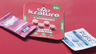 Kratom derivatives from gas station