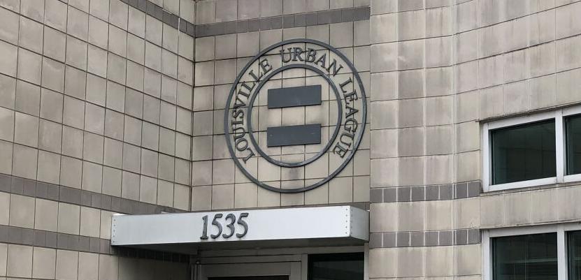 Louisville Urban League building entrance