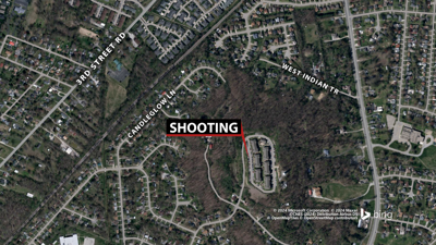 Map of Glimmer way shooting