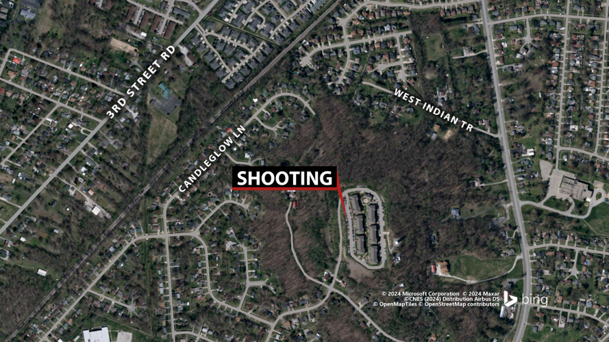 Map of Glimmer way shooting