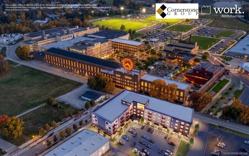 Main + Clark rendering via LBF/Cornerstone Group
