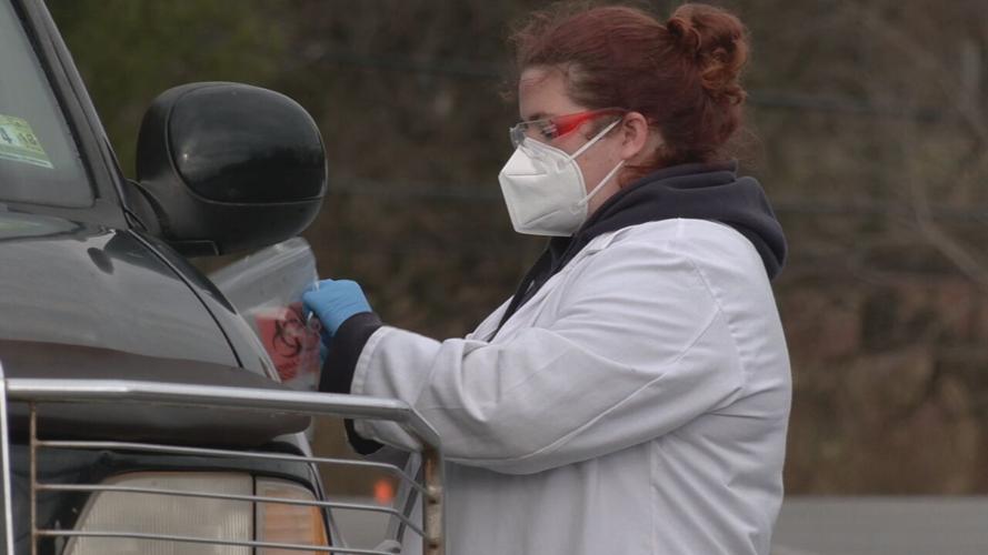 COVID testing at Bluewater Diagnostic Southeast site 12-28-21