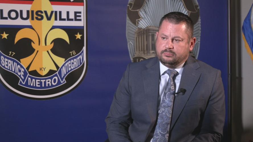 Louisville Metro Police Detective Aaron Tinelli