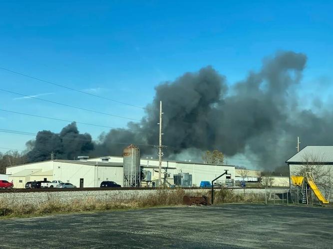 Nov. 19, 2020 fire a chemical plant in Scottsburg, Indiana
