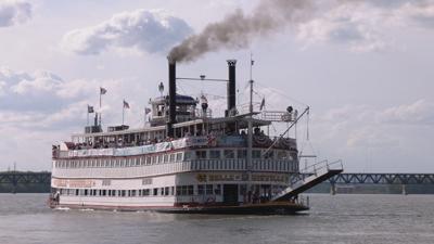 Belle of Louisville during the Great Steamboat Race - 5.1.24