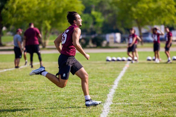Bellarmine sprint football practice