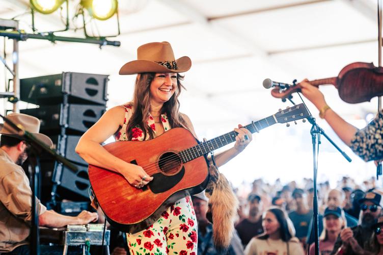 Kelsey Waldon performs at Bourbon & Beyond at Kentucky Expo Center
