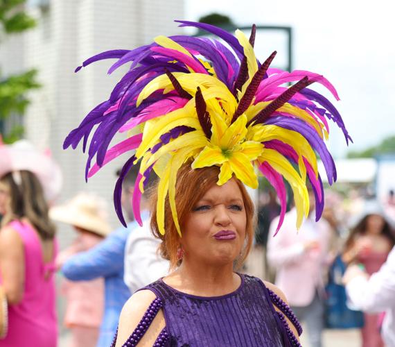 Fans on Kentucky Oaks Day 2025