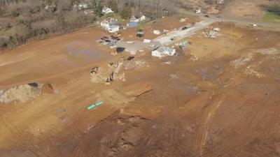 Planned site of Donerail Run, affordable housing apartments planned for Jeffersontown