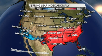 BLESS YOU! The Spring Leaf Index Anamoly Explains Your Sneezing...