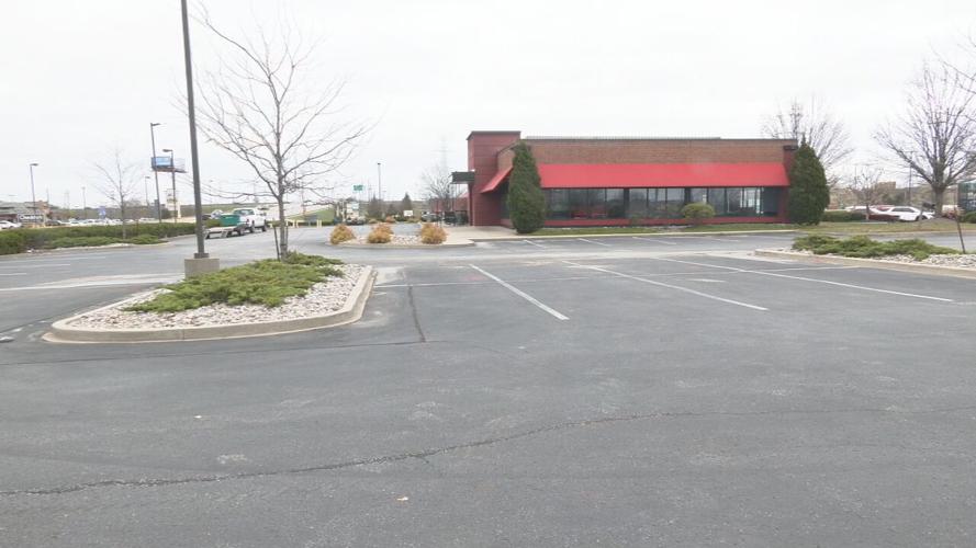Former site of Veteran's Parkway Red Robin in Clarksville, Indiana.