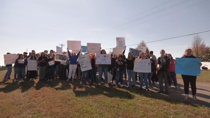 Thomas Nelson High School Walkout Group - 10.18.23