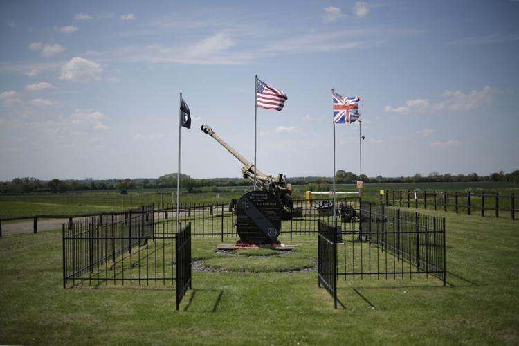 Memorial dedicated to an American air crew