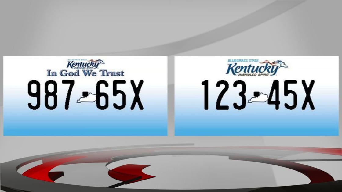 Kentucky to modernize print, look of license plates in 2020 News