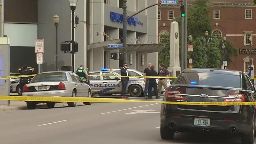 SCENE: Fatal shooting at South 5th Street and West Liberty Street on July 2, 2020