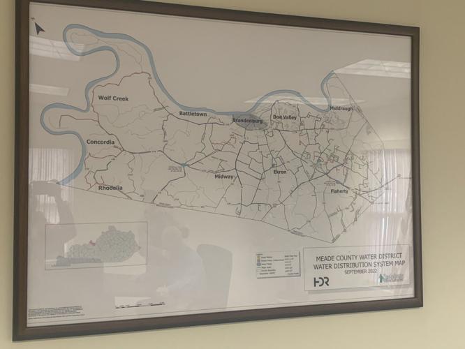 Meade County Water Distribution Map