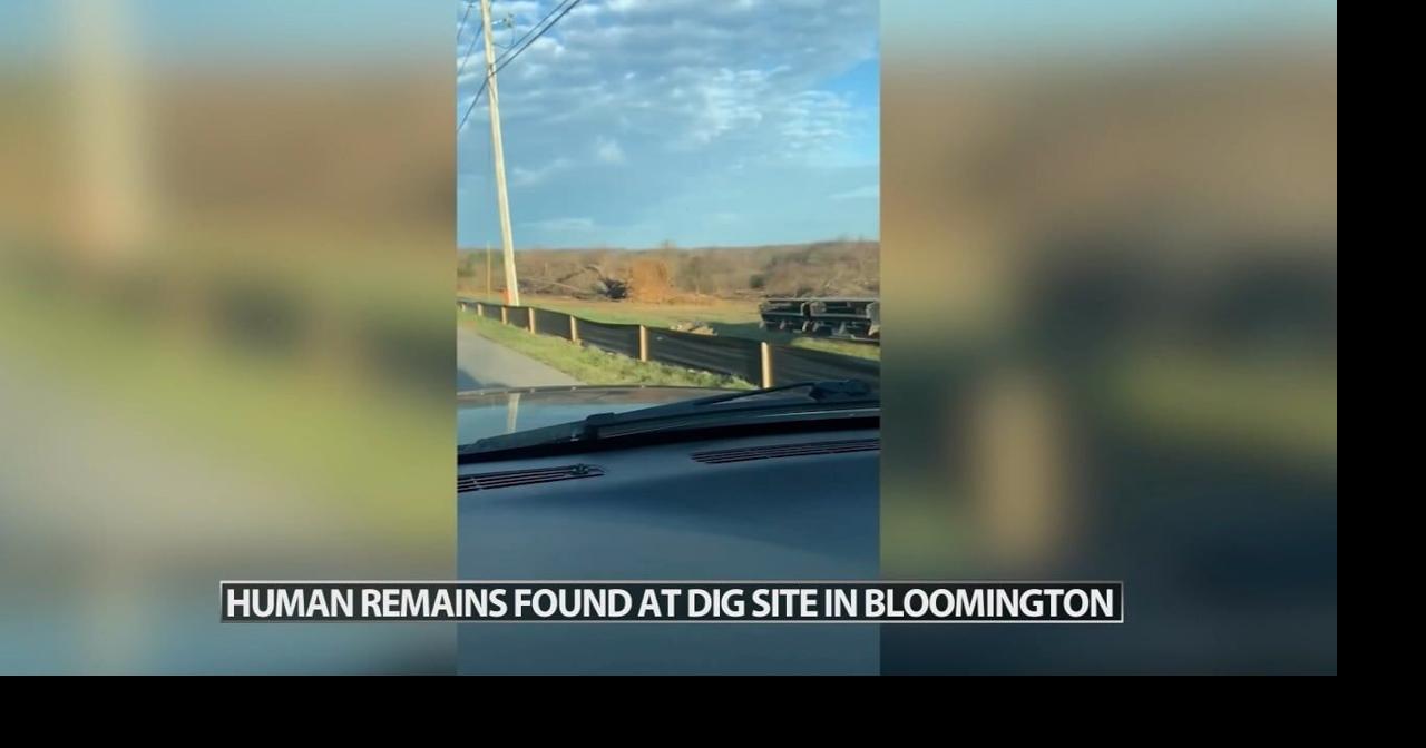 Human remains found at dig site in Bloomington, Indiana Wdrbvideo
