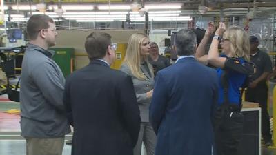 Ivanka Trump Joins Gov Bevin In Tour Of Toyota Plant Georgetown Bevin In Tour Of Toyota Plant Georgetown