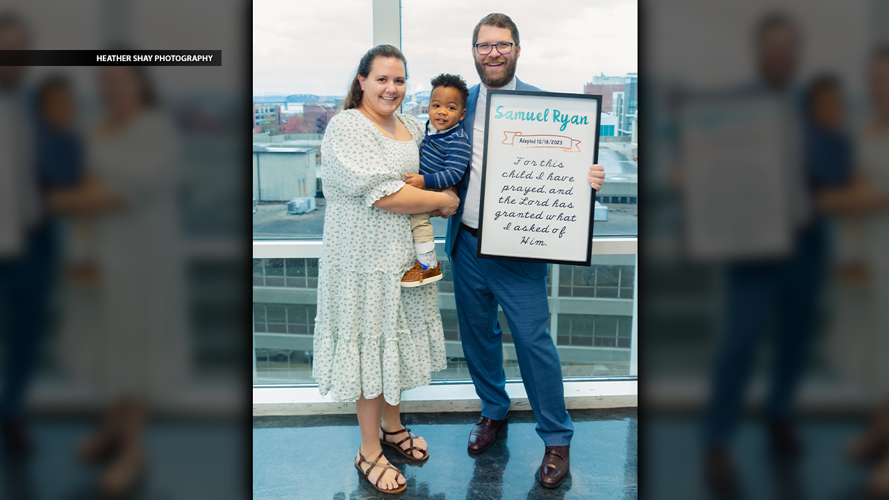 Infant surrendered at Louisville fire station in 2022 has adoption finalized