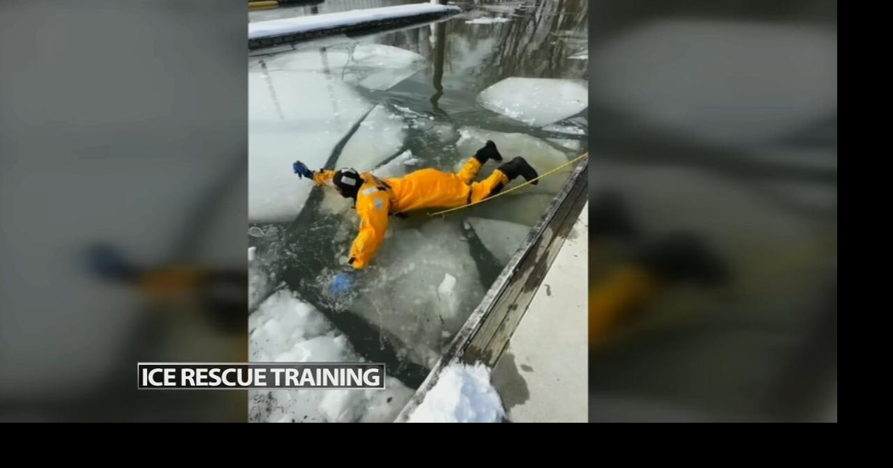 Louisville Fire sharpens rescue skills on icy Ohio River