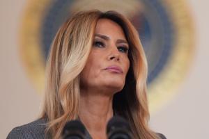 Melania Trump delivers statement at White House denying ties to Epstein and knowledge of his crimes