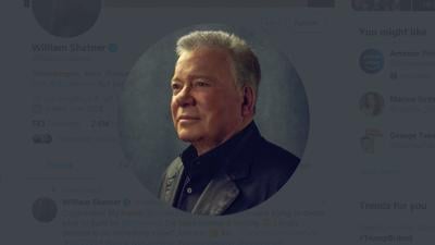 William Shatner Twitter profile