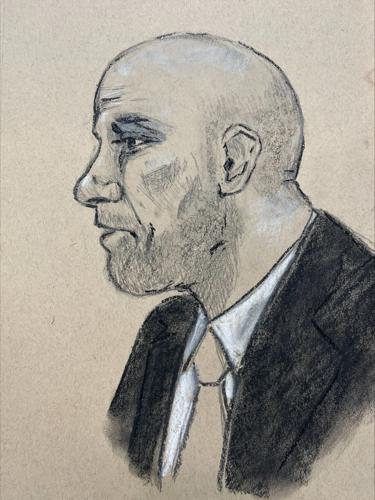 Steve Lawson Trial Sketch