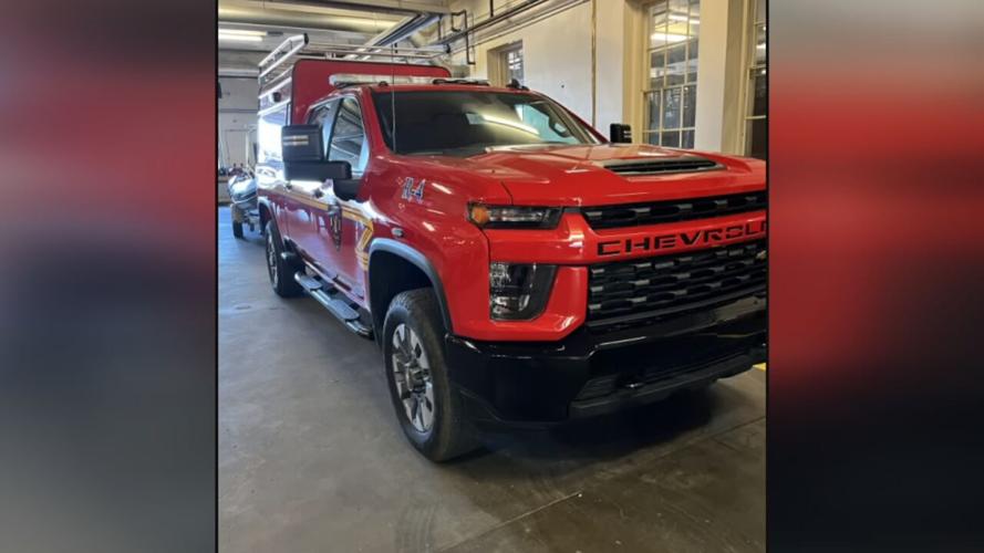 Louisville Fire vehicle