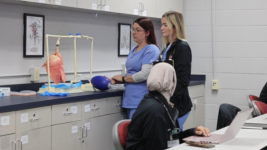 Bellarmine University students learn in class