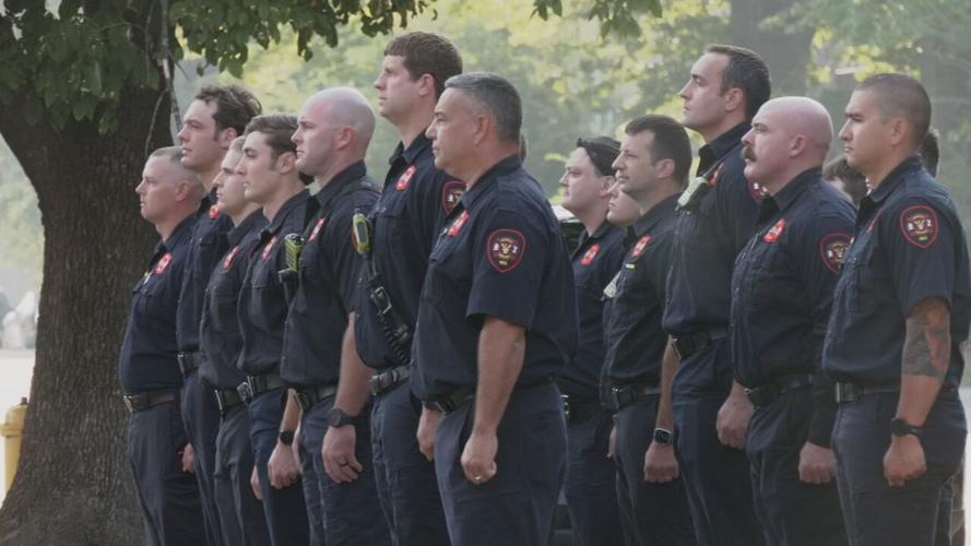 911 Remembrance Ceremony at Louisville Fire Headquarters