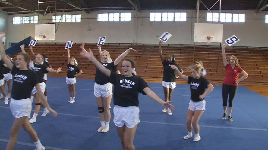 Candyce Cheers with Oldham County