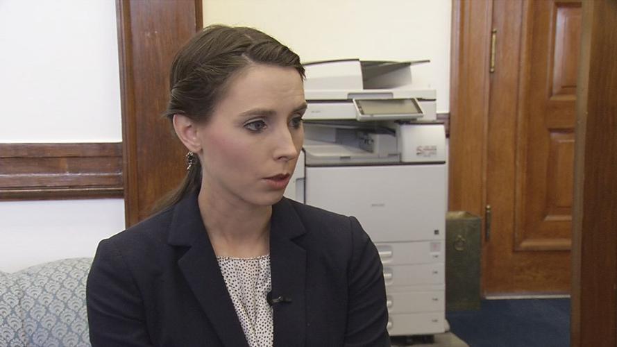 Rachael Denhollander Seated