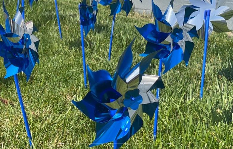 Pinwheels call attention to child abuse at Baptist Health Hardin