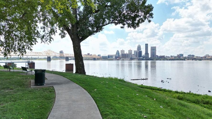 View of Louisville from Ashland Park - 3.1.23