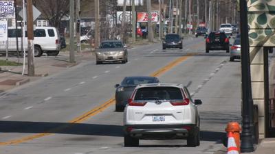 Traffic on Preston Highway in Louisville, Ky.