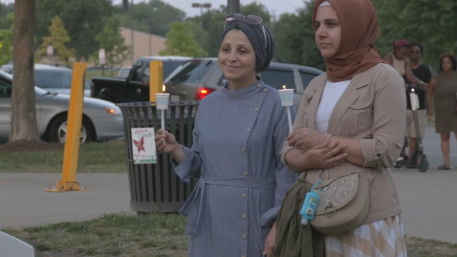 Attendees gather for Prayer Vigil at Big Four Bridge.jpeg