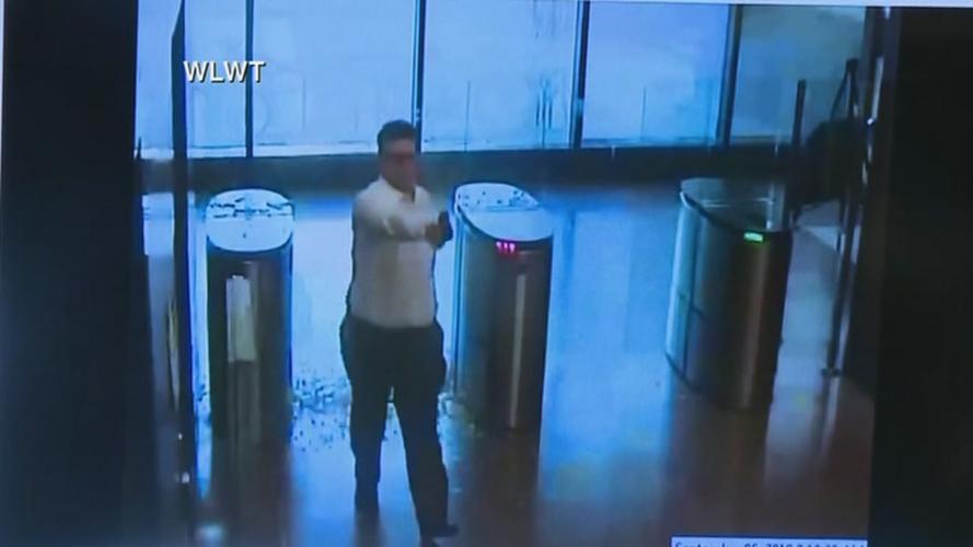 Omar Enrique Santa Perez on surveillance video