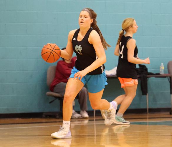 North Oldham girls basketball practice Feb. 24, 2022