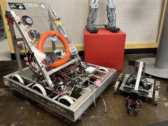 CHS student-made robots