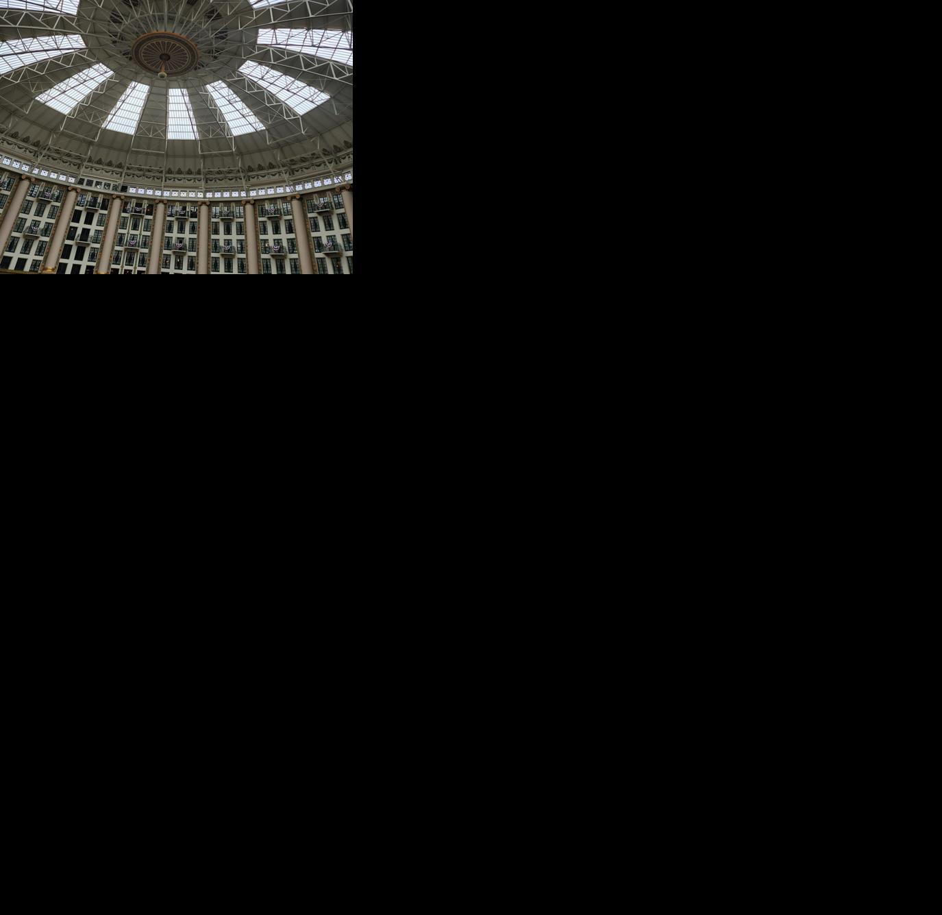 French Lick Hotel atrium