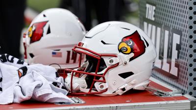 Louisville football helmets