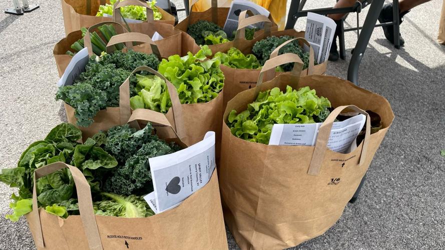 Pop-up market at the Dare to Care Community Kitchen