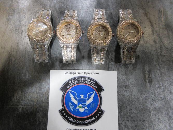 Counterfeit Audemars Piguet watches seized by CBP July 31