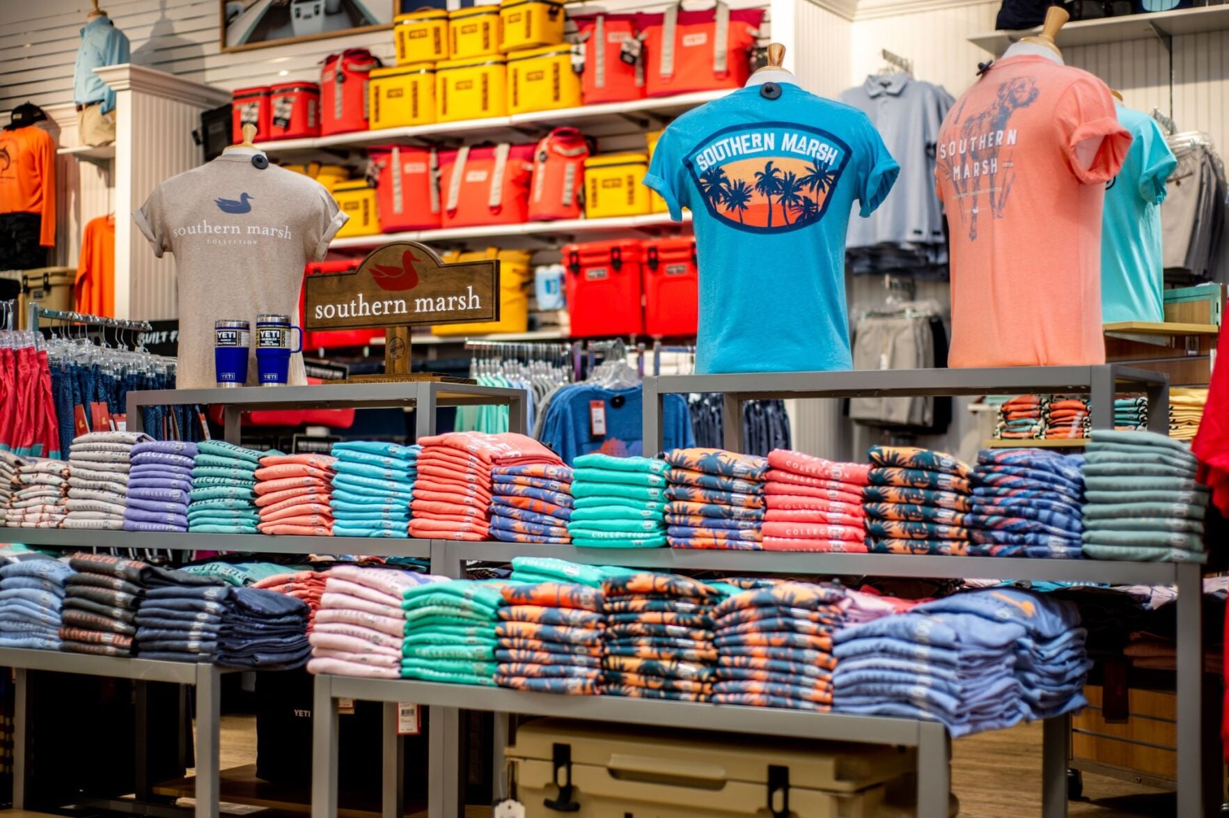 The inside of a Palmetto Moon store