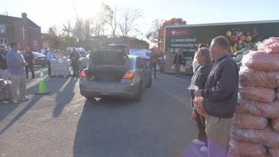 Dare to Care food giveaway - 11.13.25