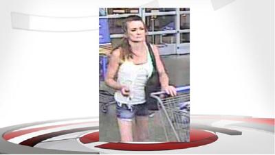 Police looking for suspect after Walmart customer's cart stolen