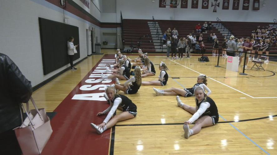 ASSUMPTION HIGH SCHOOL CHEERLEADERS