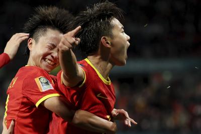WWCup China Haiti Soccer