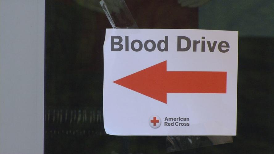 Yum Center blood drive sign American Red Cross.jpg
